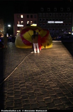 Ballonglühen auf der Blauen Nacht 2009 in Nürnberg