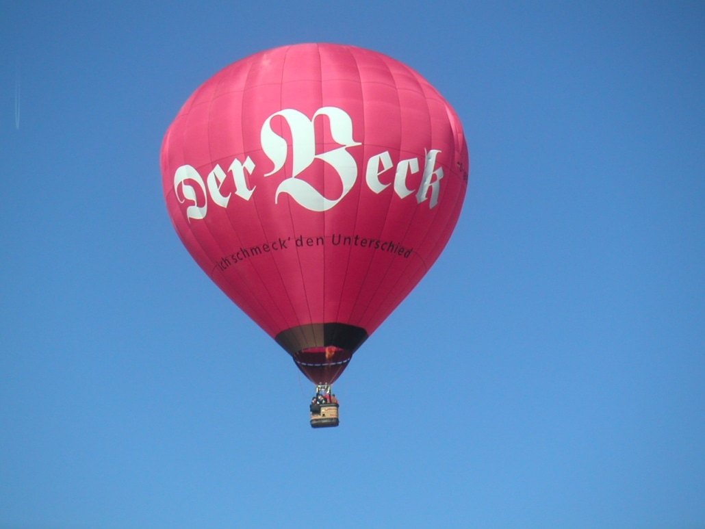 Heißlufballon von Der Beck