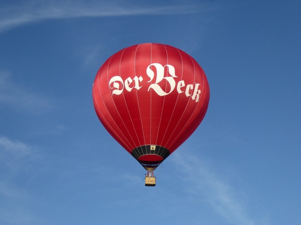Heißluftballon von Der Beck